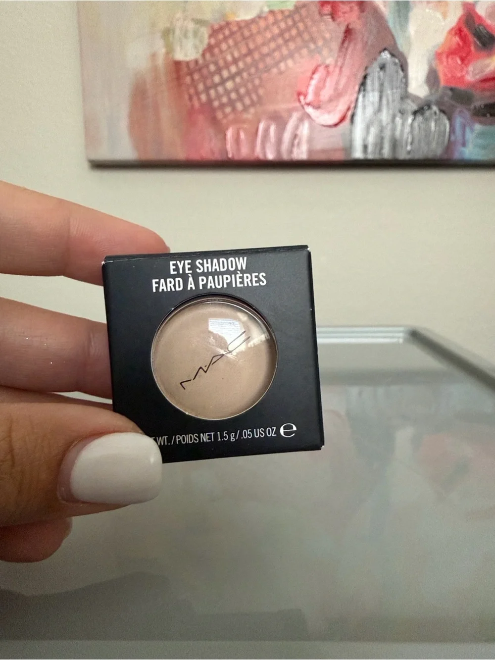 MAC Eye Shadow Brulé Brule 1.5g Full Size Neutral Beige Matte NIB